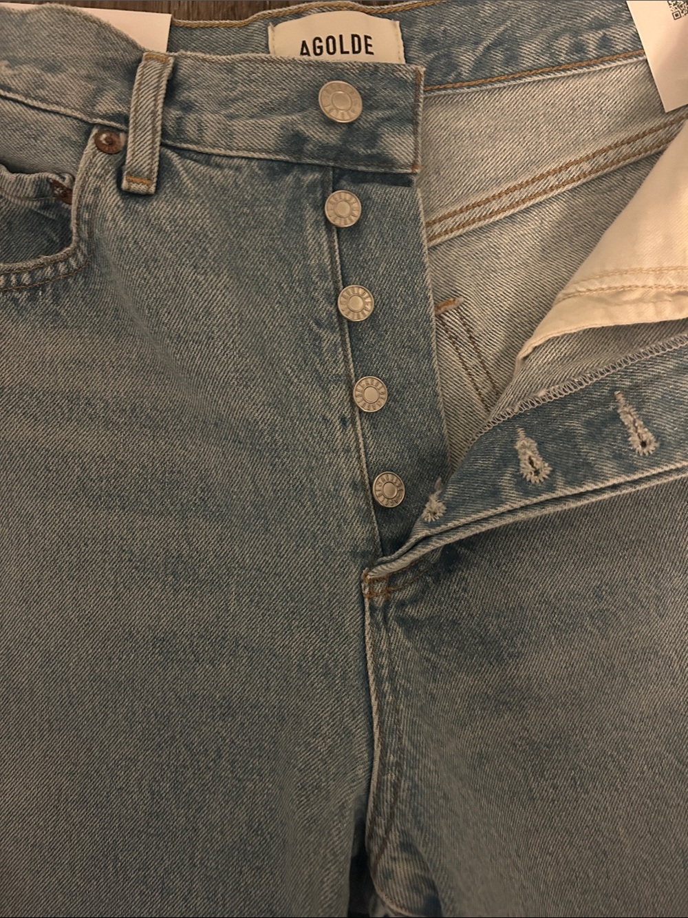AGOLDE Dame Shorts - New With Tags - Size 26 - Picture 7 of 11